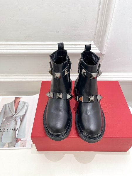 Valentino Rock Studs short boots