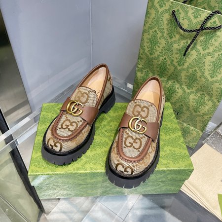Gucci platform loafers