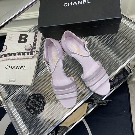 Chanel high heels sandals