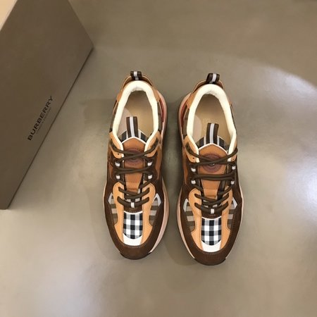 Burberry leather sneakers