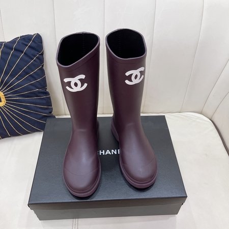 Chanel Second-hand rain boots