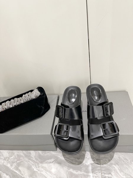 Balenciaga high heel slippers