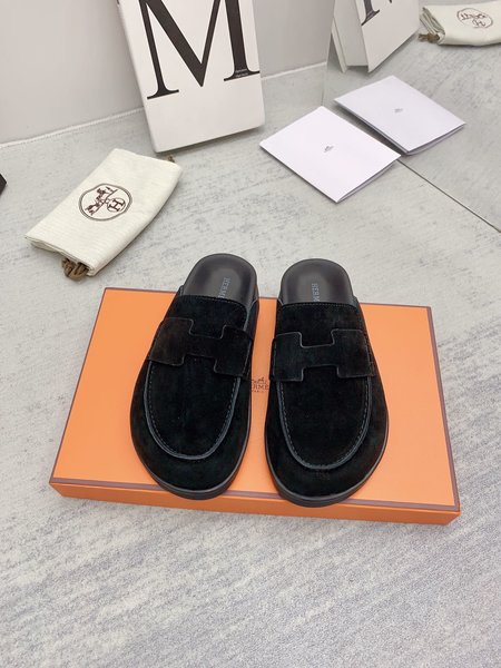 Hermes half slipper shoes