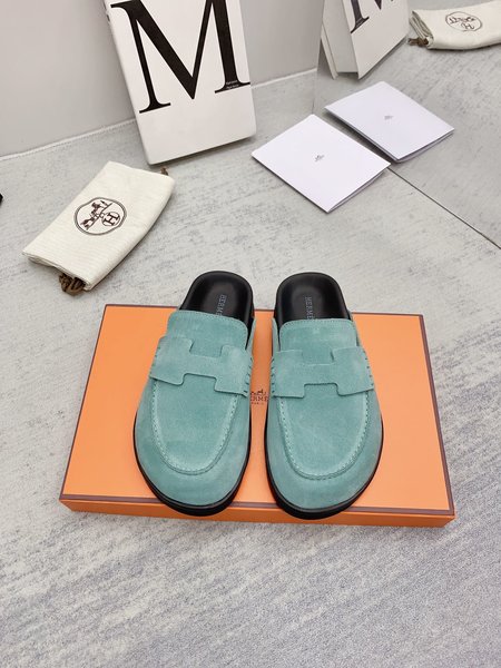 Hermes half slipper shoes