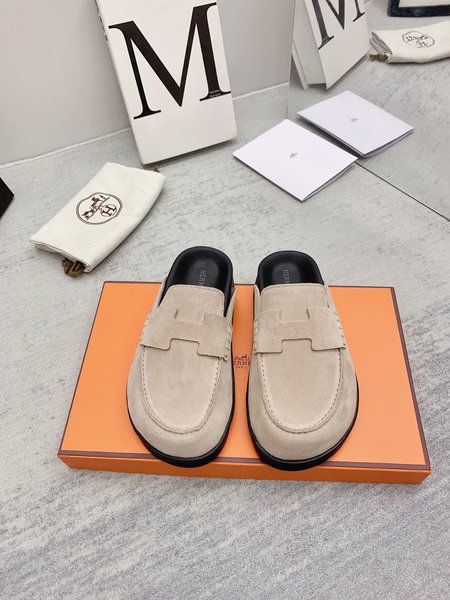 Hermes half slipper shoes