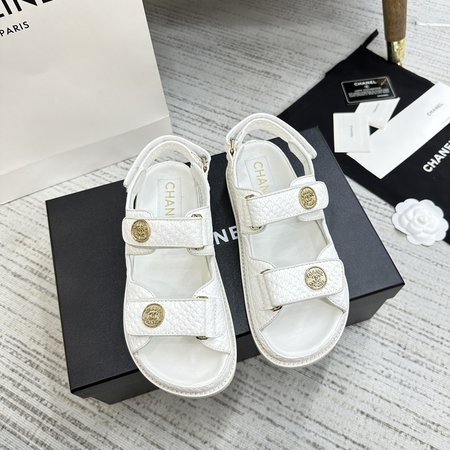 Chanel Velcro sandals