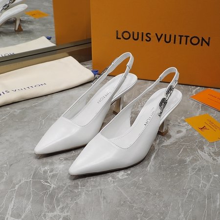 Louis Vuitton Sparkle slingback high heels