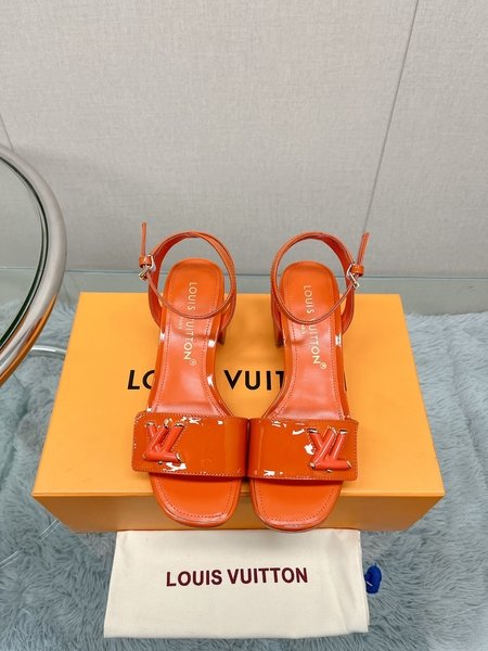 Louis Vuitton back strap sandals