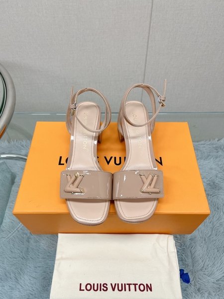 Louis Vuitton back strap sandals