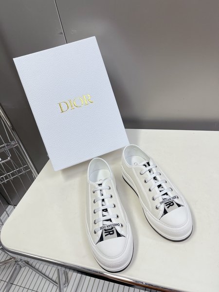 Dior Casual thick-soled cloth shoes