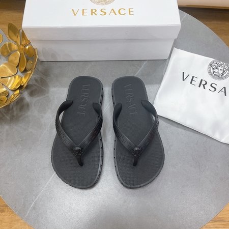Versace carved slippers