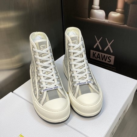 Dior Thick sole strap High Top casual shoes