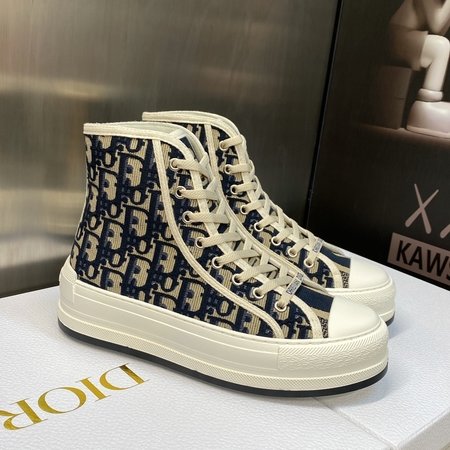 Dior Thick sole strap High Top casual shoes