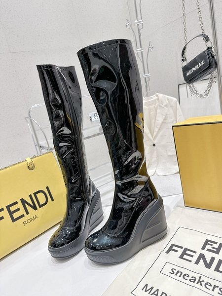 Fendi platform boots