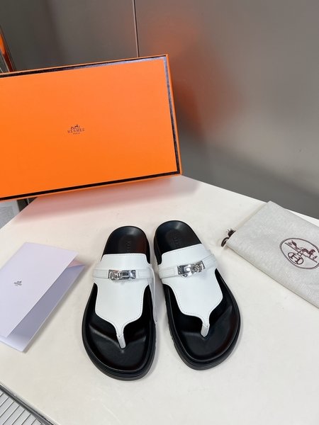 Hermes Couple style slippers