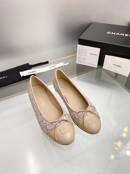 Chanel classic ballet shoes