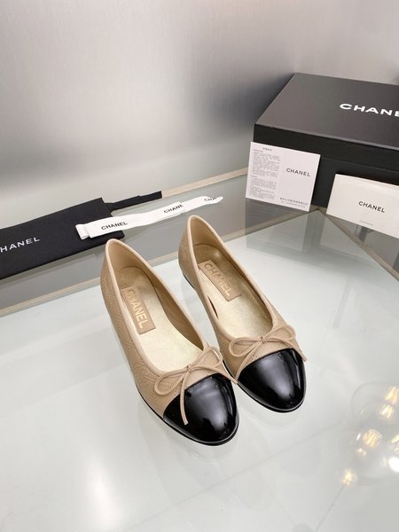 Chanel classic ballet shoes