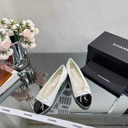 Chanel women s flat shoes