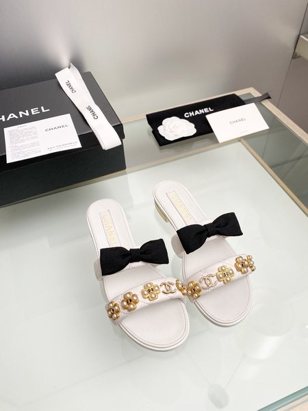 Chanel CC sandals