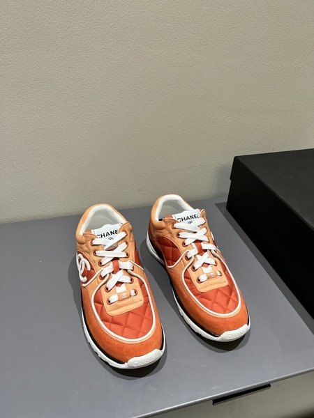 Chanel plaid sneakers sneakers