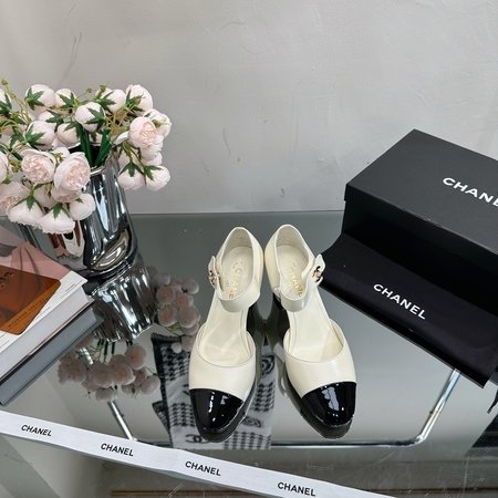 Chanel mary jane hollow sandals