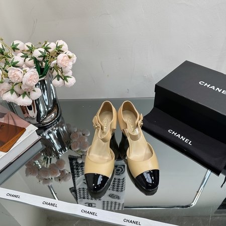 Chanel mary jane hollow sandals