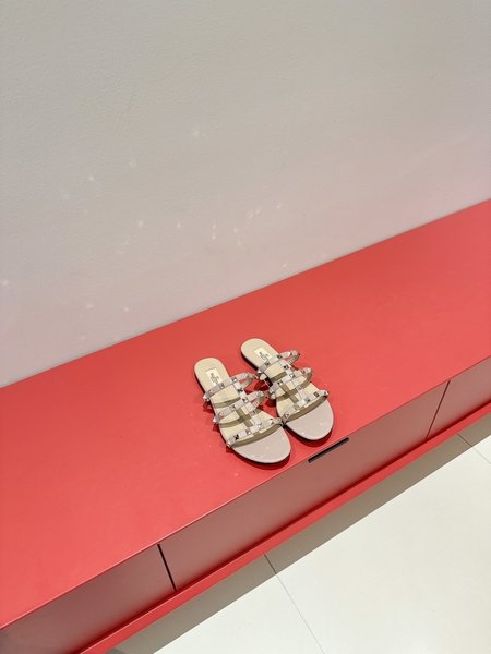 Valentino Rock Studs strappy slippers