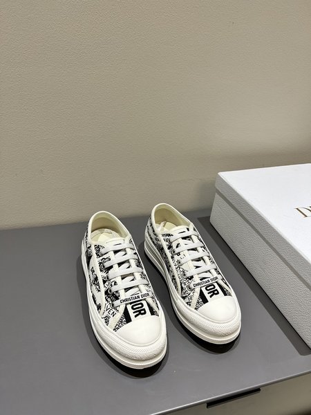 Dior canvas shoes casual sports shoes