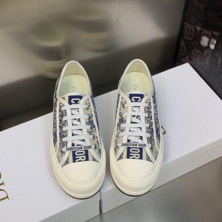 Dior Couple style thick-soled strappy low-top casual shoes