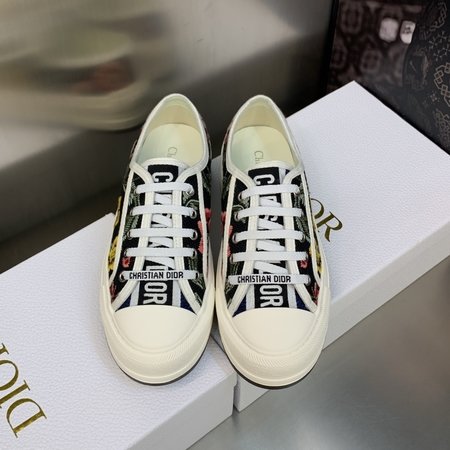 Dior Couple style thick-soled strappy low-top casual shoes