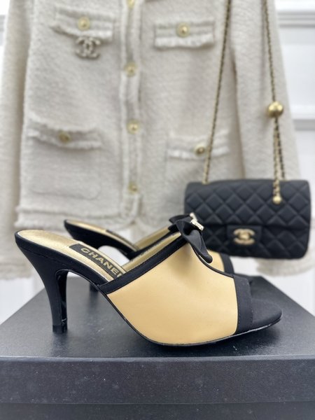 Chanel Bow high heels