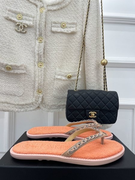 Chanel flip-flops