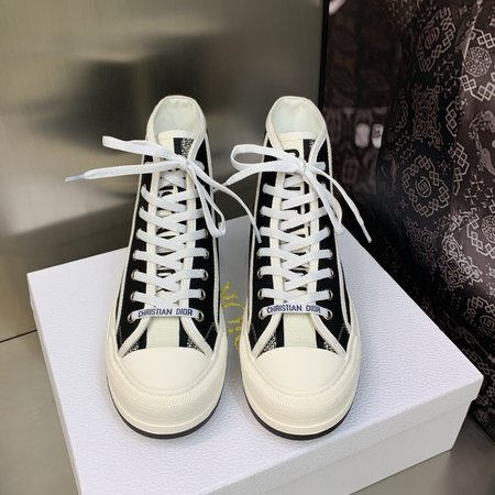 Dior Thick sole strap High Top casual shoes