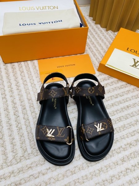 Louis Vuitton SUNSET COMFORT flat sandals