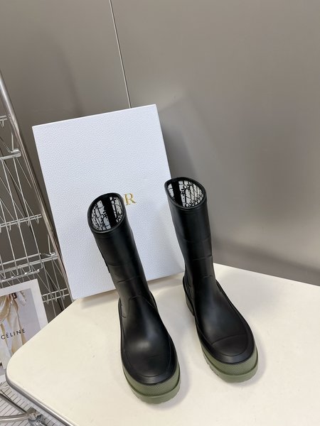 Dior Original molded TPU one-piece rain boots