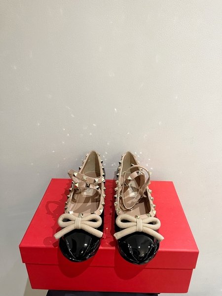 Valentino Rock Studs ballet shoes