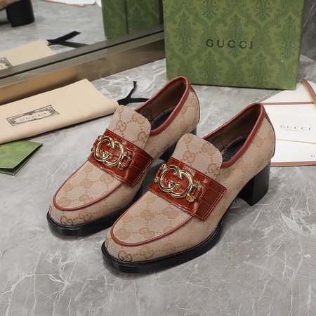 Gucci Sheepskin loafers