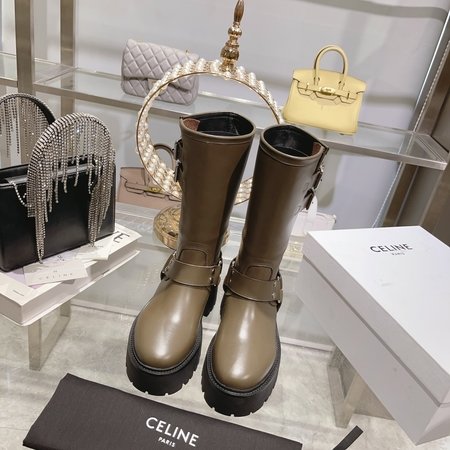 Celine motorcycle boots