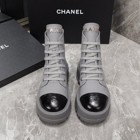 Chanel Thick-soled martin boots