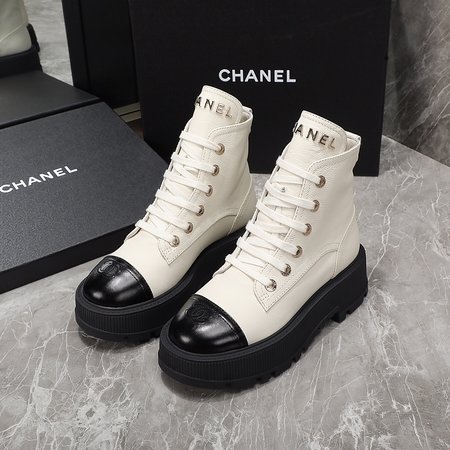 Chanel Thick-soled martin boots