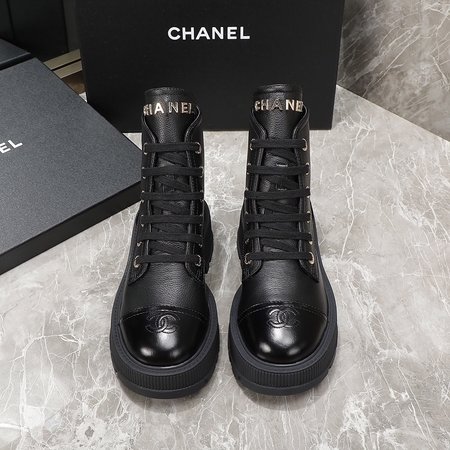 Chanel Thick-soled martin boots