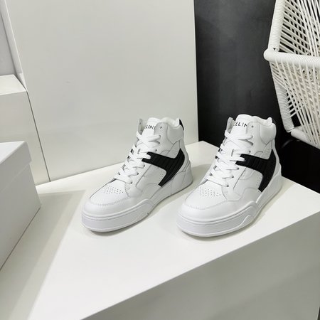 Celine Retro High Top sneakers white shoes