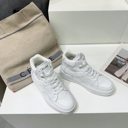 Celine Retro High Top sneakers white shoes