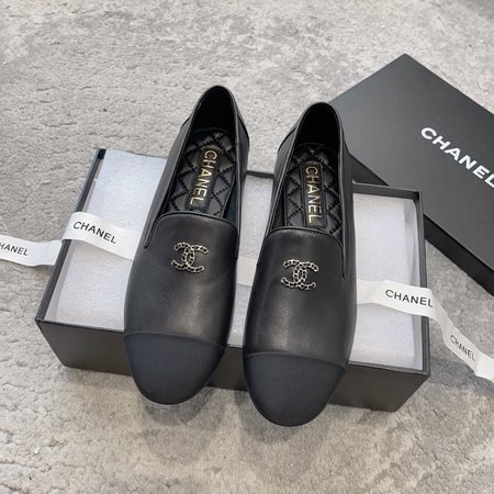 Chanel CC loafers