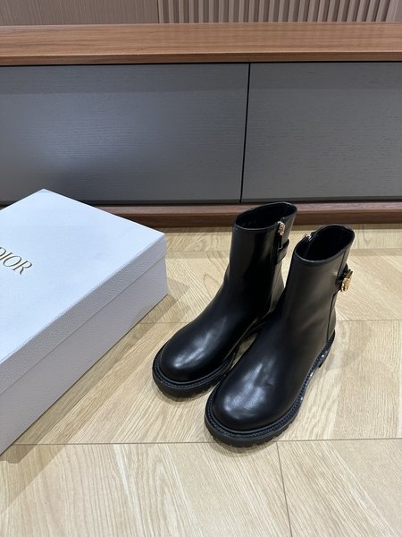 Dior calfskin ankle boots