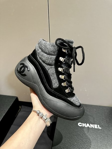 Chanel custom sneakers