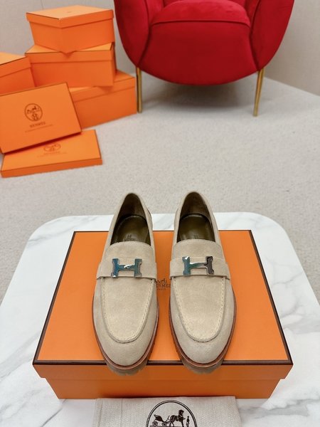 Hermes Faubourg loafers