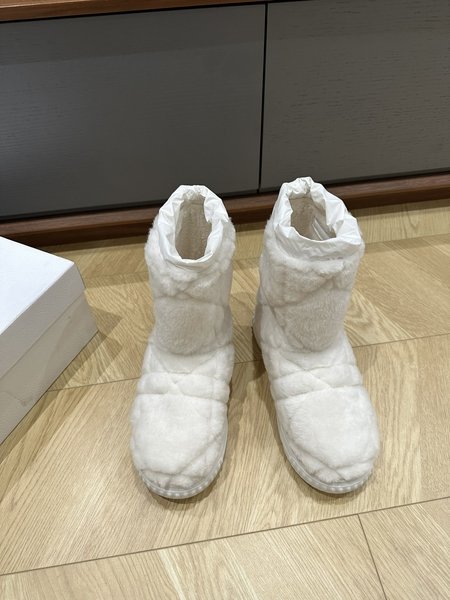 Dior wool snow boots