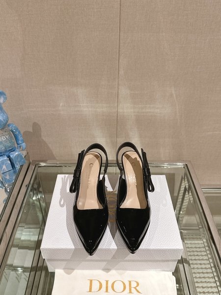 Dior D-Fiction platform high heel back sandals
