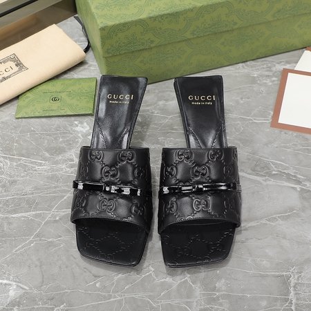 Gucci GG jacquard sandals